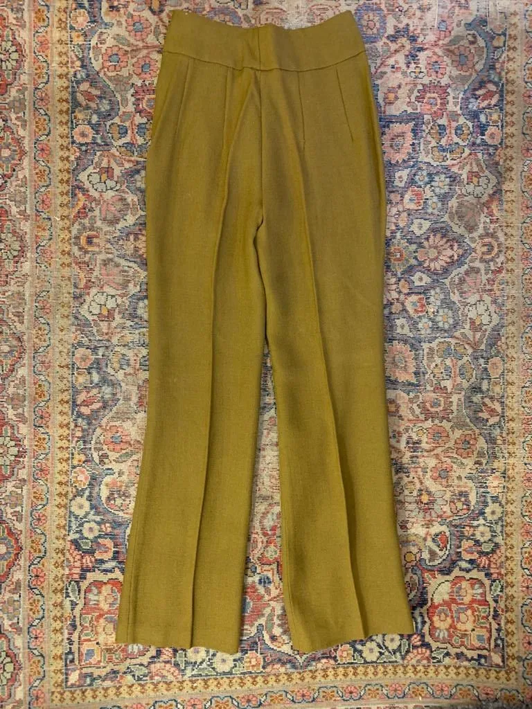 1960s Biba Linen Trousers