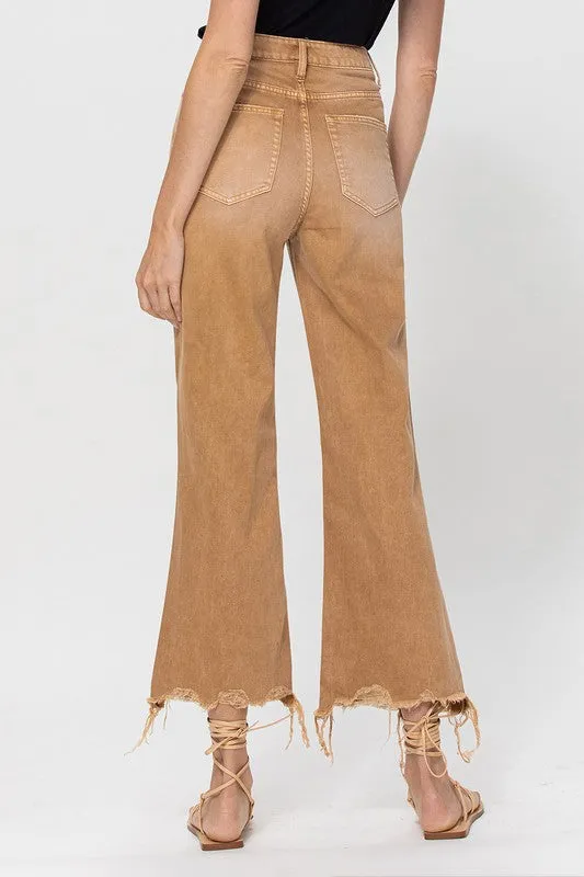 90's Vintage Crop Flares