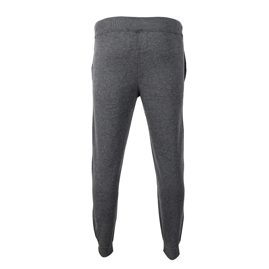 Abercrombie And Fitch Embossed Moose Designed Grey Joggers