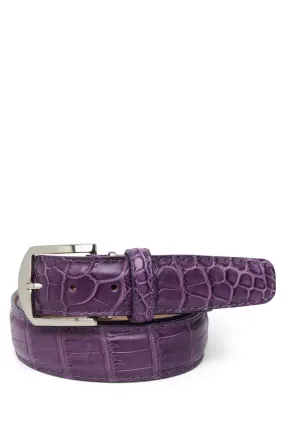 American Matte Alligator Belt