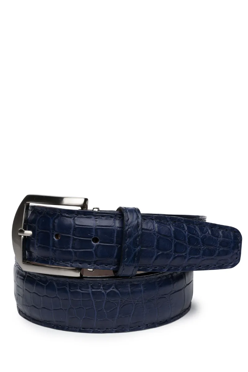 American Matte Alligator Belt
