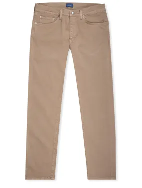 Arley Regular Fit Desert Jeans Desert Brown
