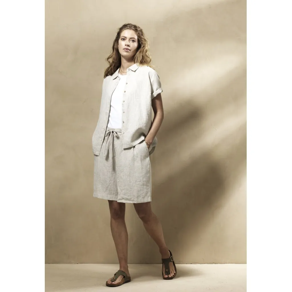 Athea Shirt - Ligth Sand Melange