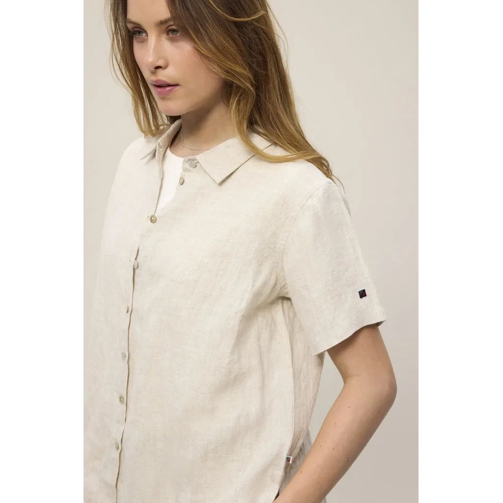 Athea Shirt - Ligth Sand Melange