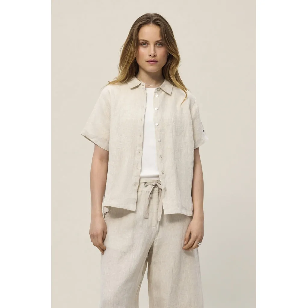 Athea Shirt - Ligth Sand Melange