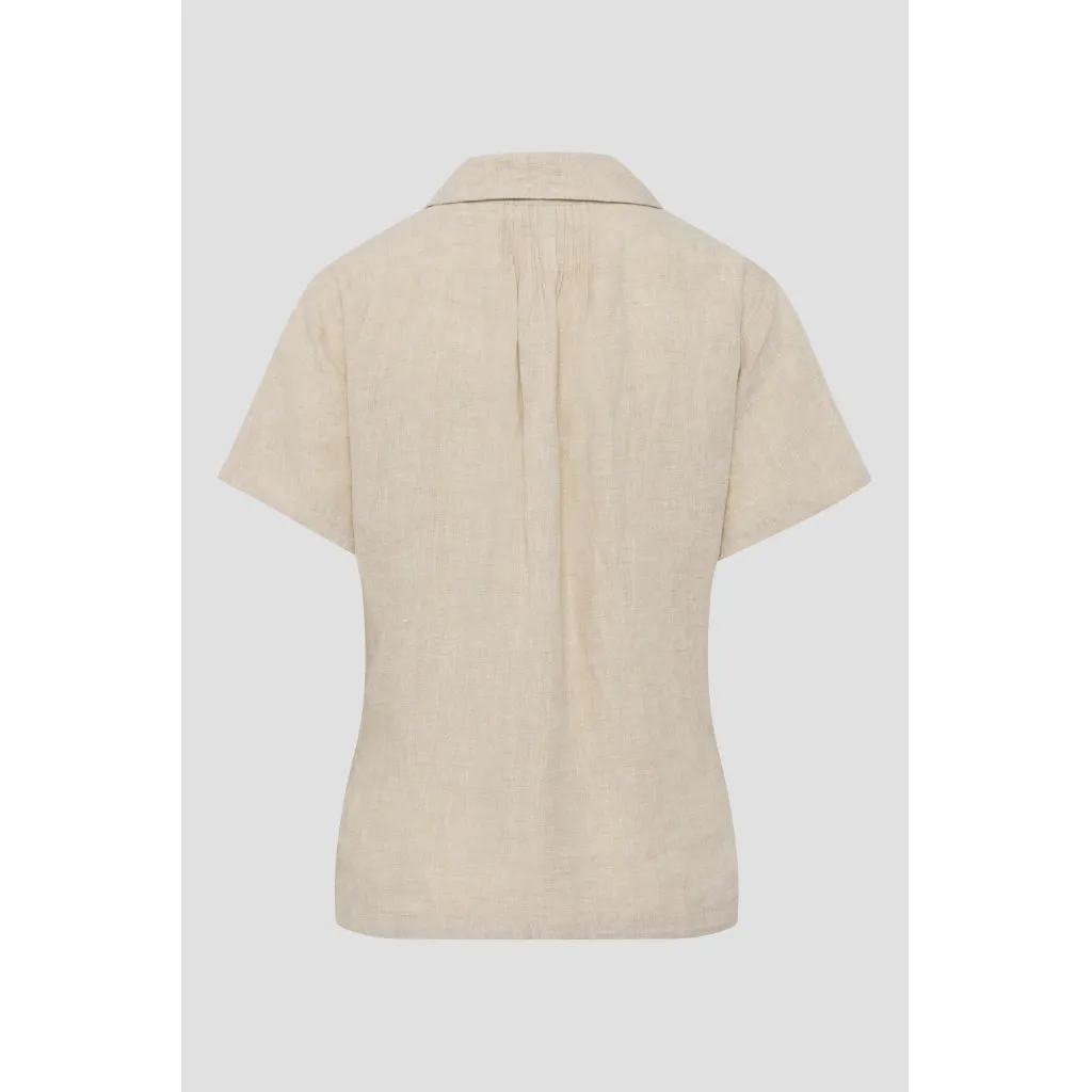 Athea Shirt - Ligth Sand Melange