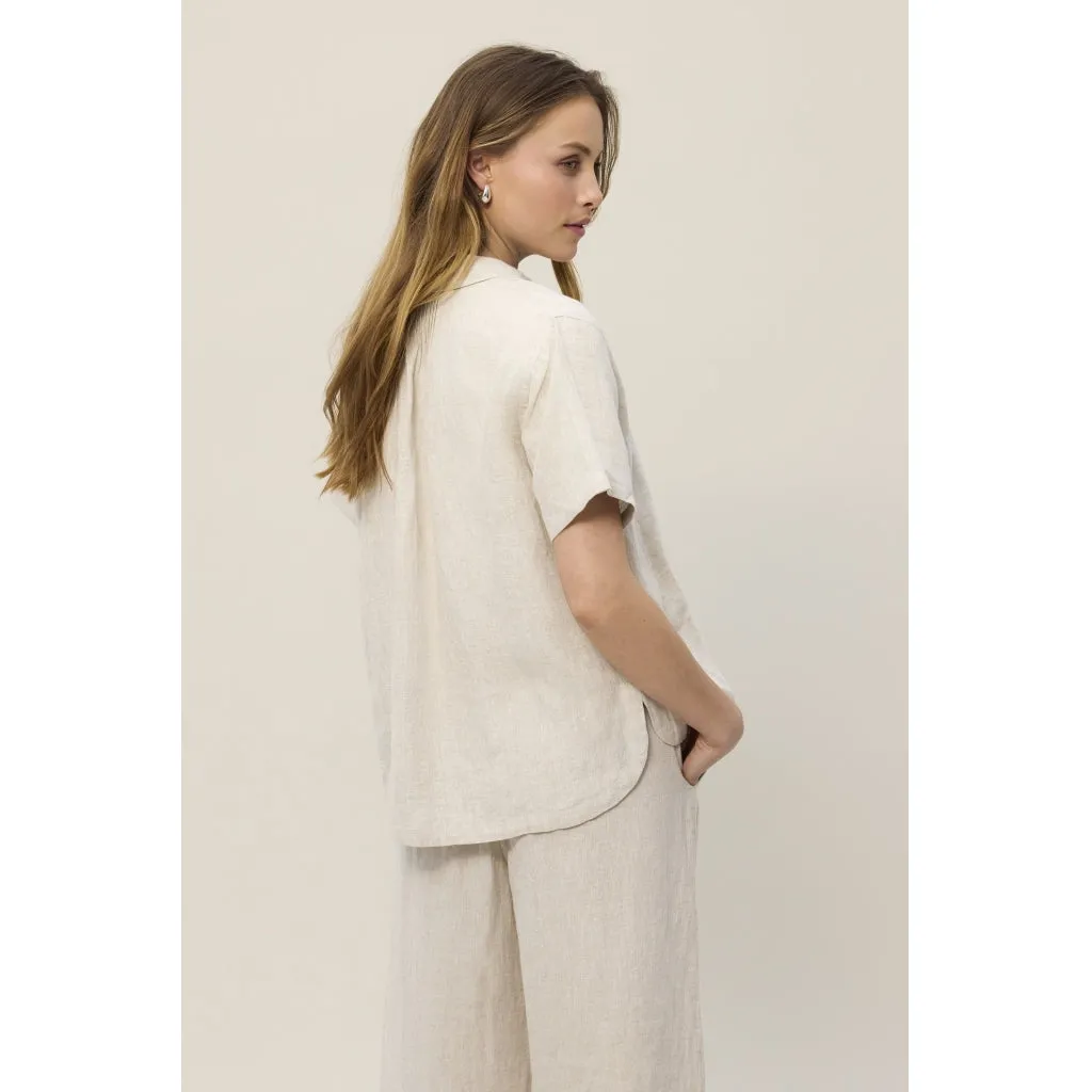 Athea Shirt - Ligth Sand Melange