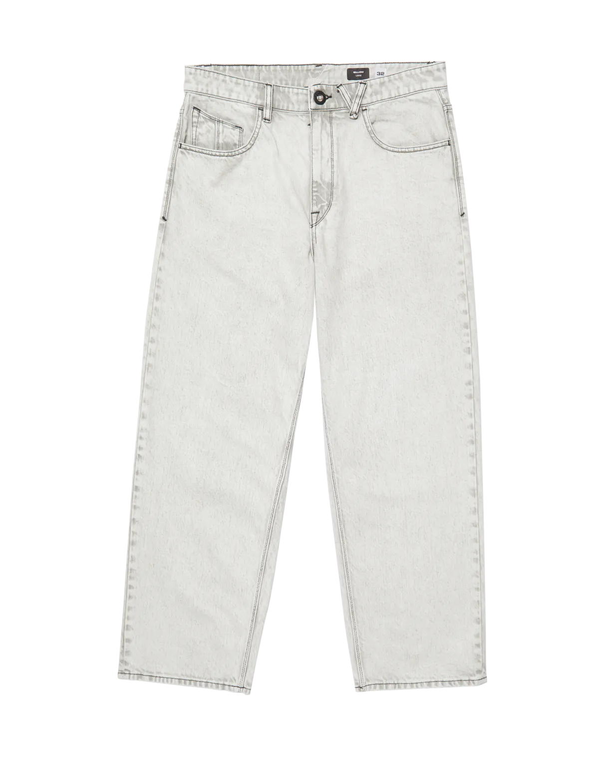 Billow Denim Jeans in Bone