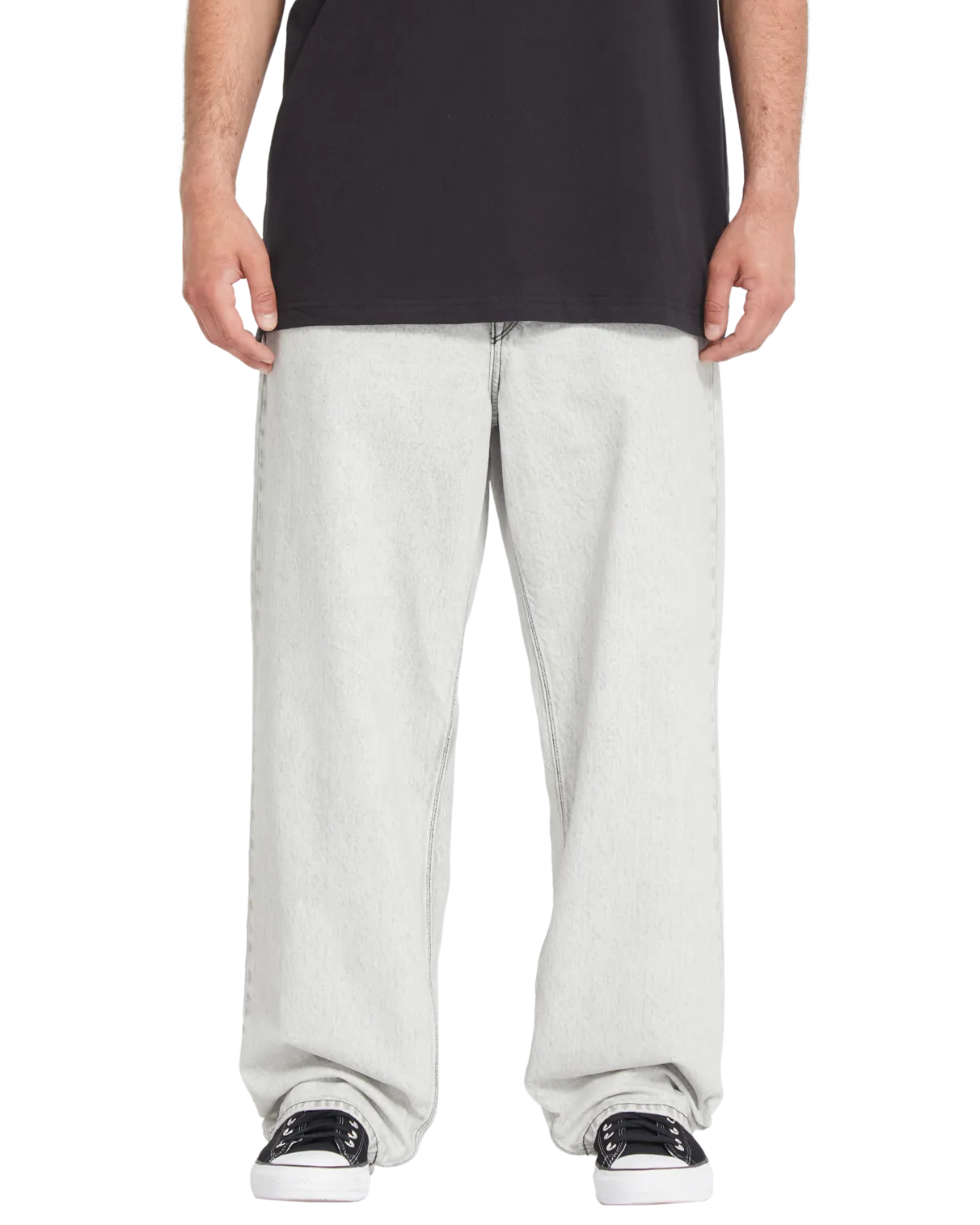 Billow Denim Jeans in Bone