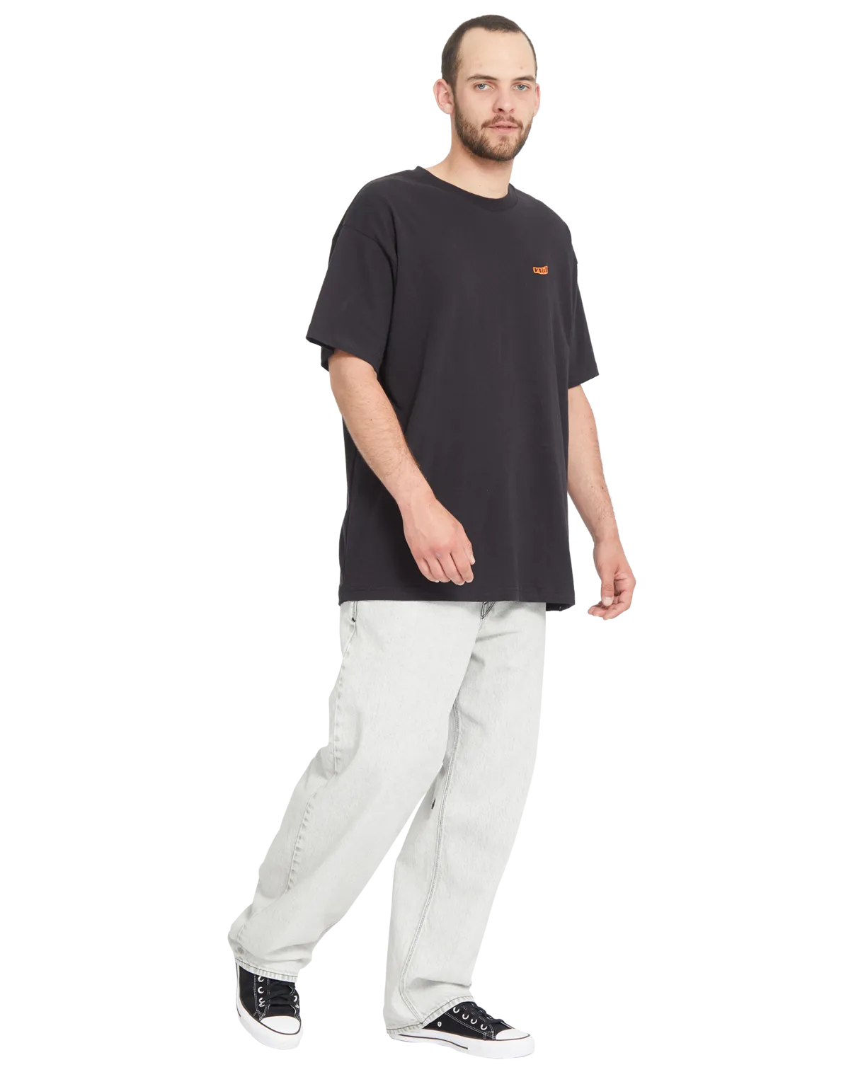 Billow Denim Jeans in Bone