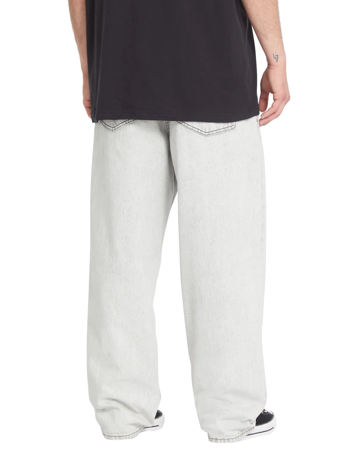 Billow Denim Jeans in Bone