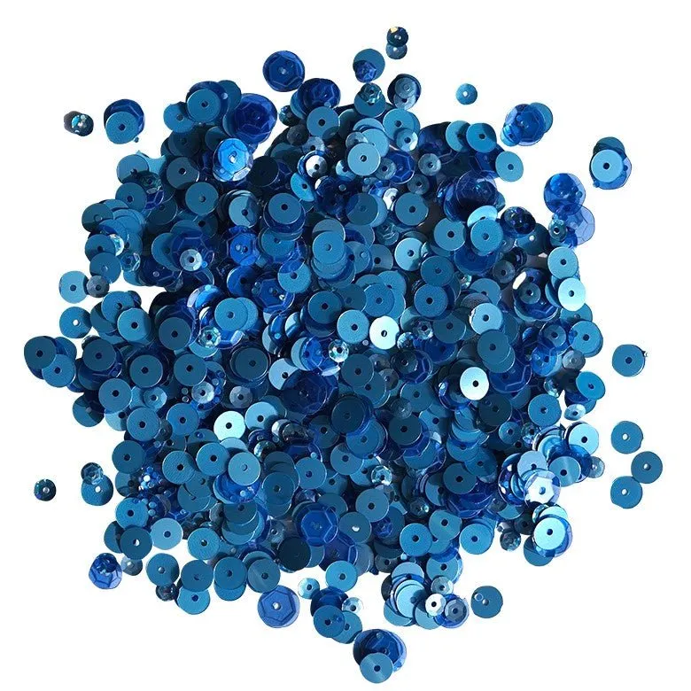 Blue Jeans Sequins