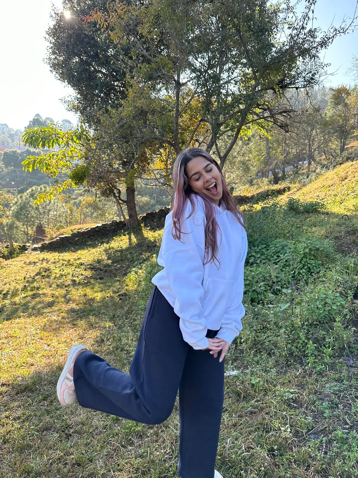 Blue Sweatpants