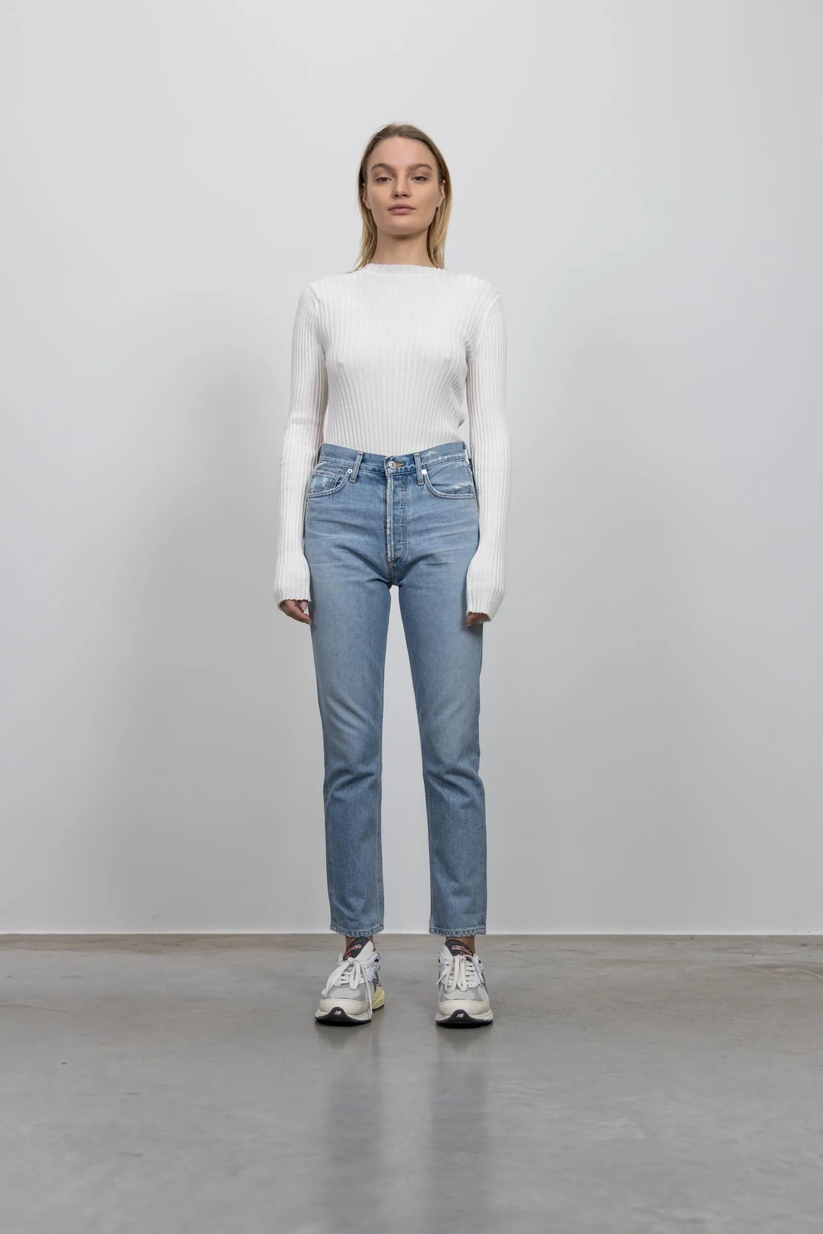 CHARLOTTE STRAIGHT LEG JEANS IN HOT SPRING