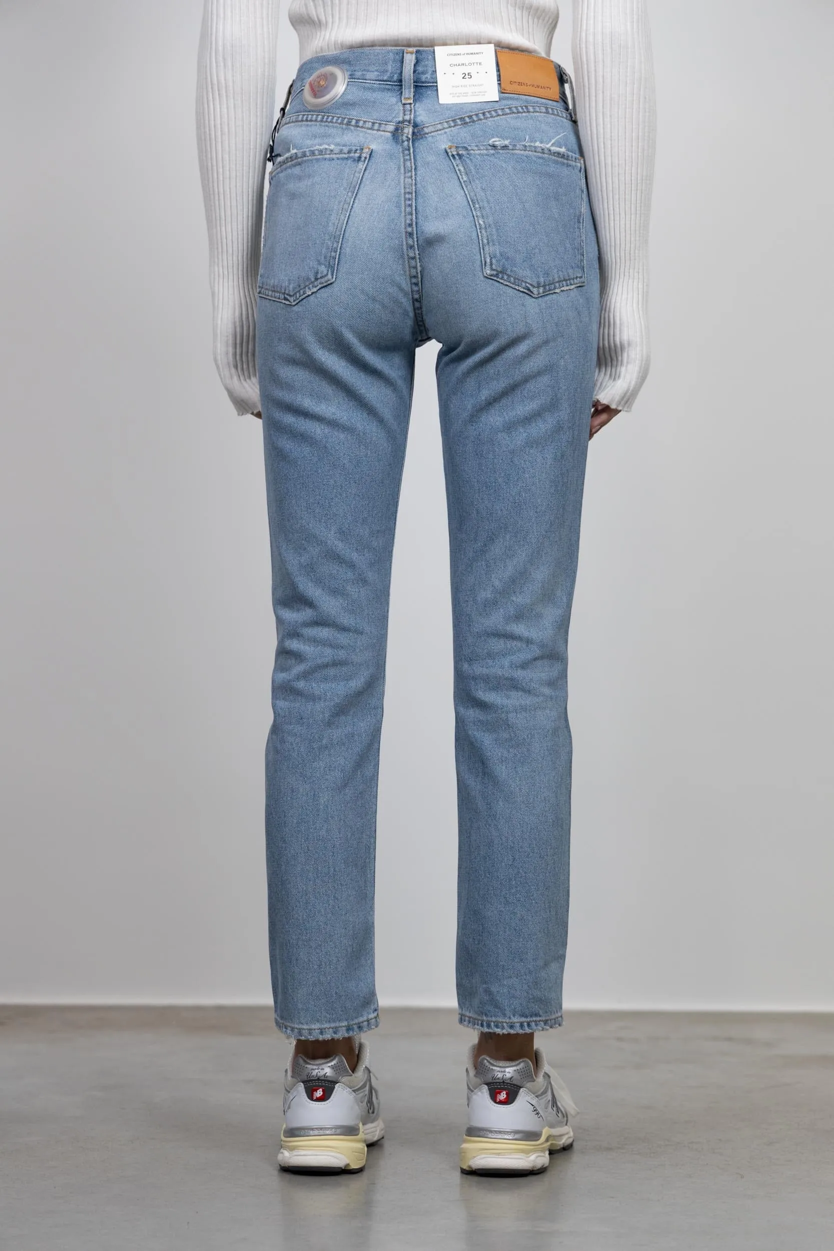 CHARLOTTE STRAIGHT LEG JEANS IN HOT SPRING