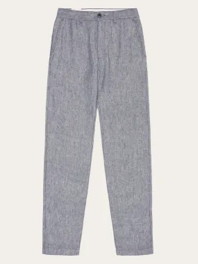 CHUCK regular linen pants - GOTS/Vegan - Vintage Indigo