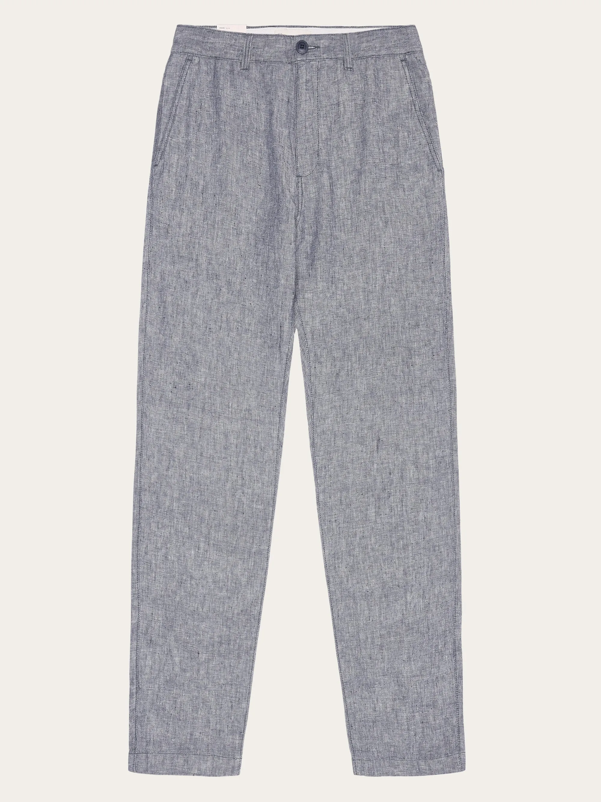 CHUCK regular linen pants - GOTS/Vegan - Vintage Indigo