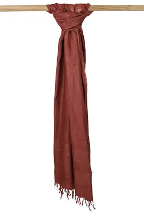 Creative Bee 'murud' Signature Weave Natural Dye Silk Dupatta