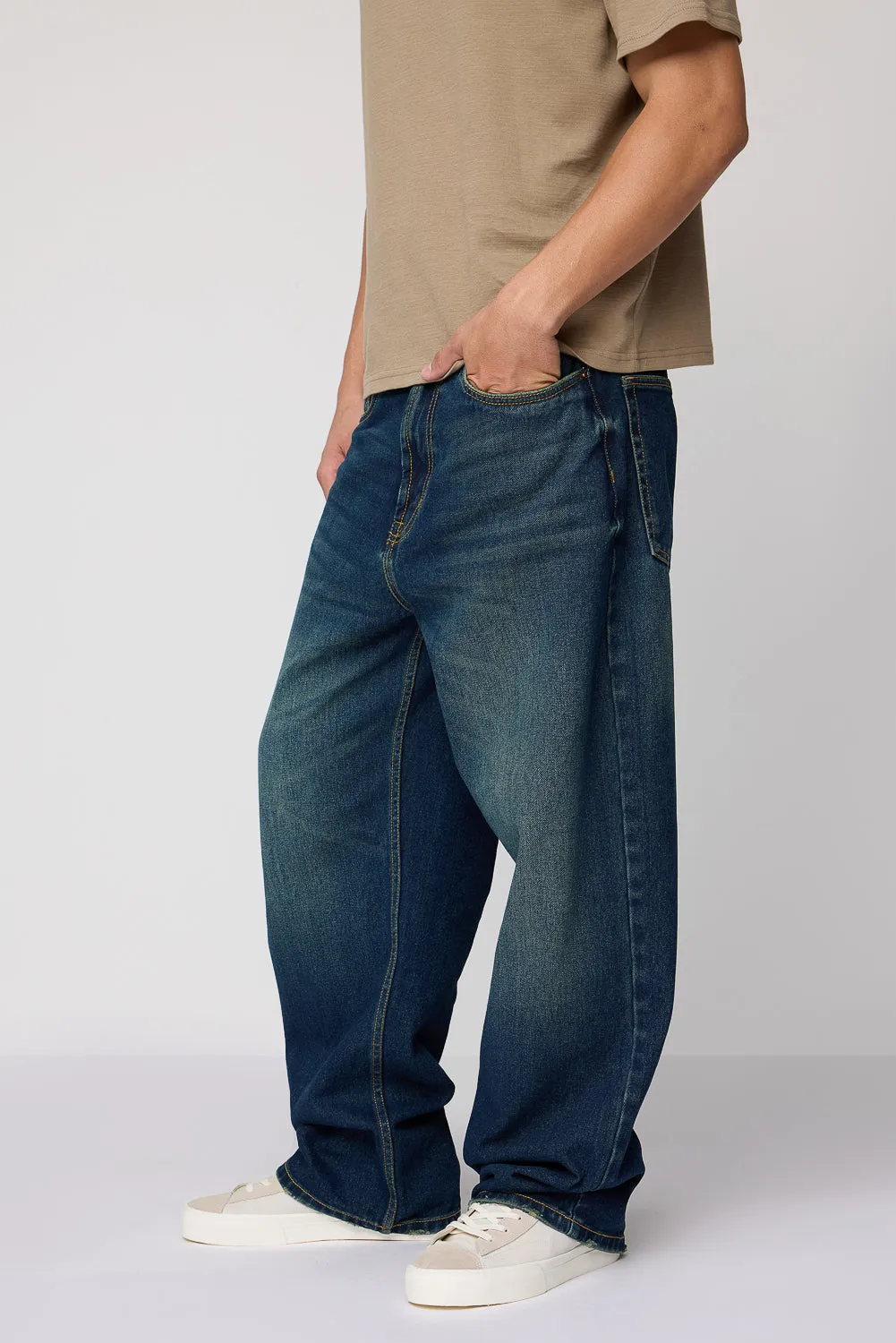 Deep Sea Men's Baggy Fit Jeans