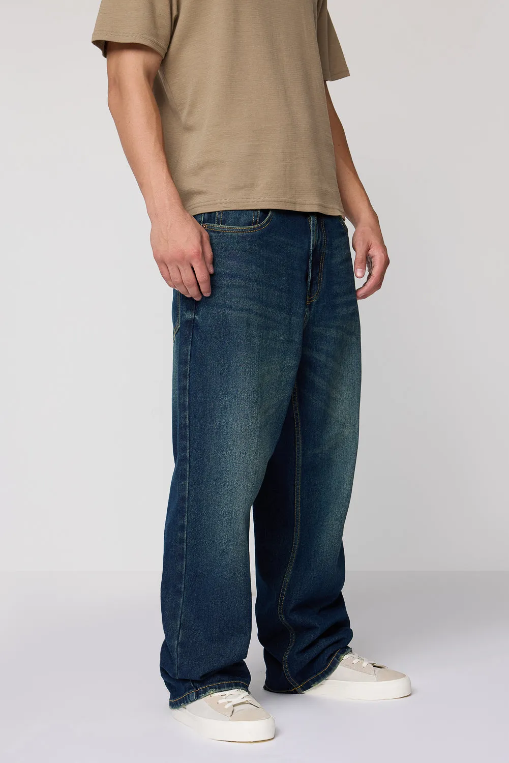 Deep Sea Men's Baggy Fit Jeans