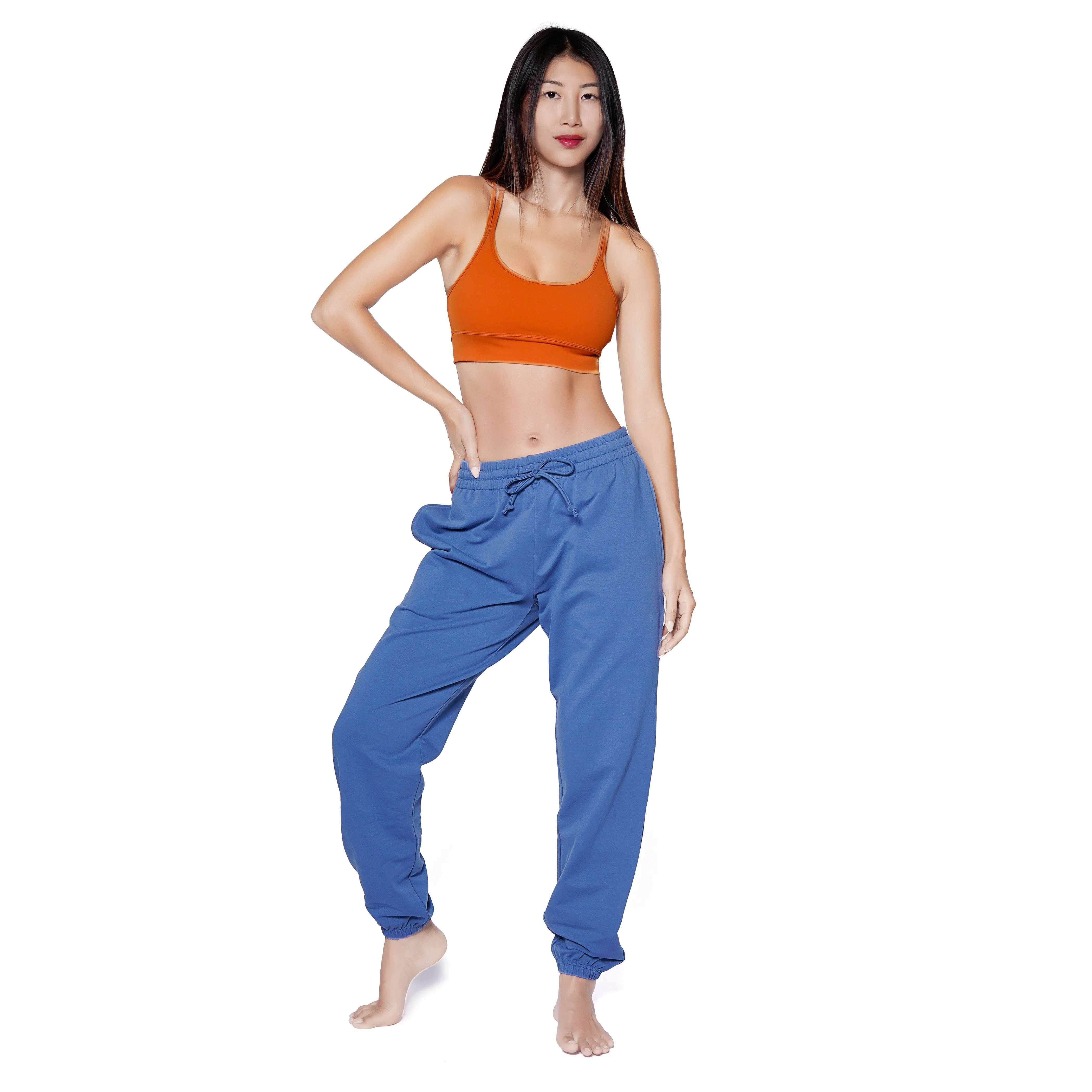 Elegant Sweatpants - Denim