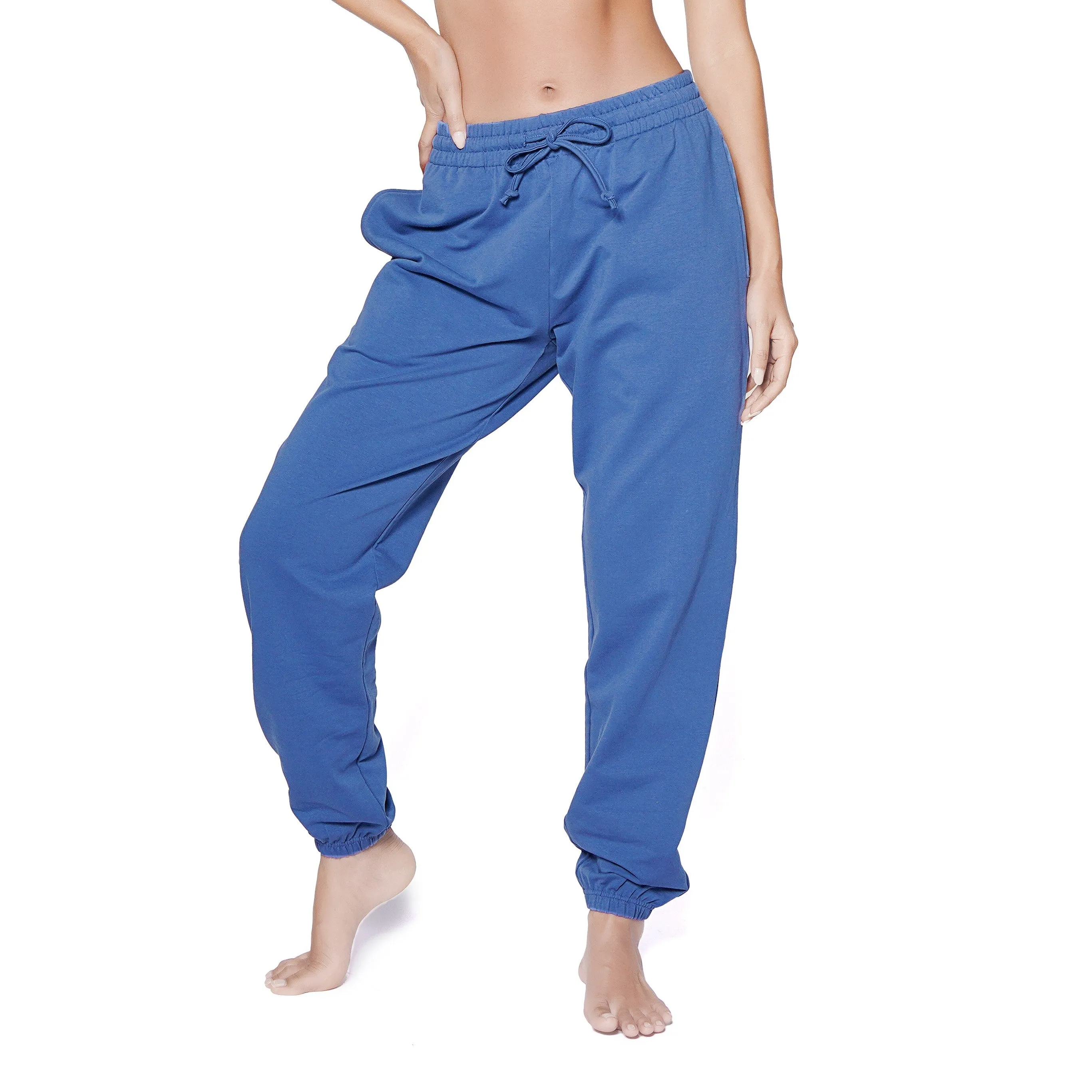 Elegant Sweatpants - Denim