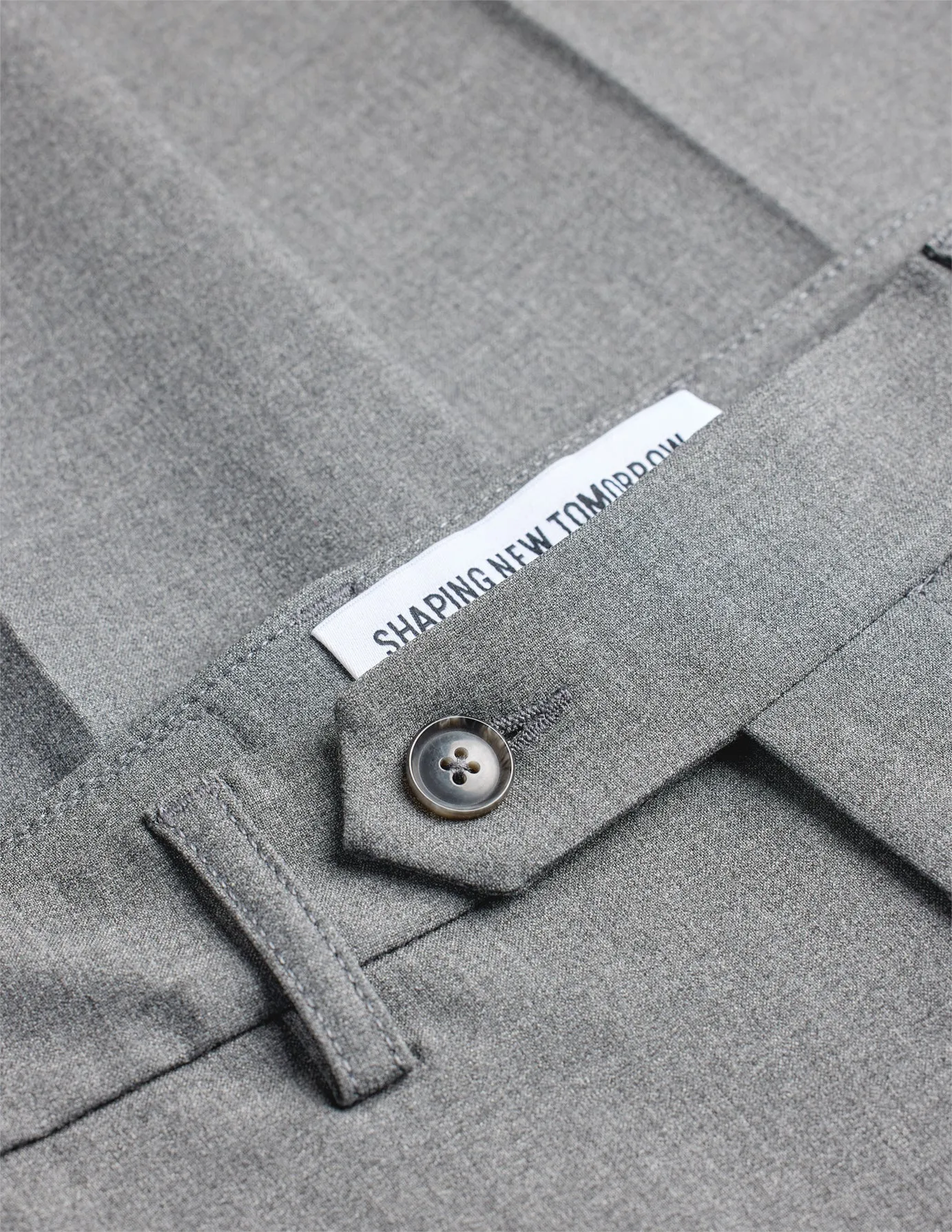 Essential Suit Pants Regular Cloud Grey