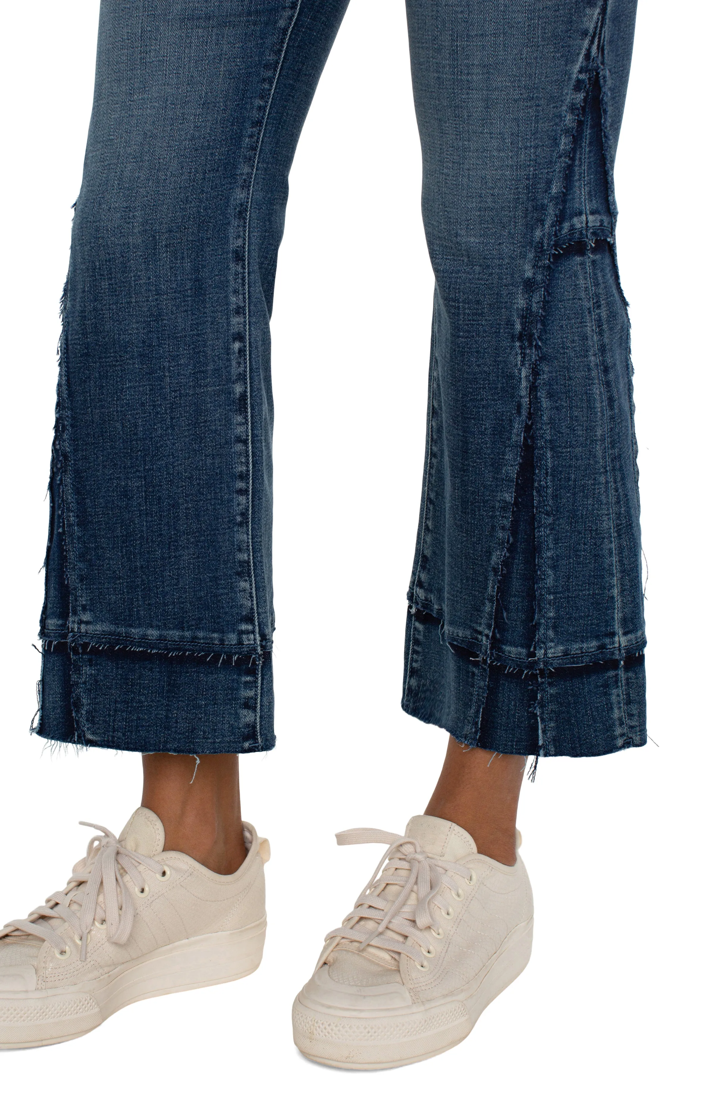 Hannah Crop Flare with Craft Seaming