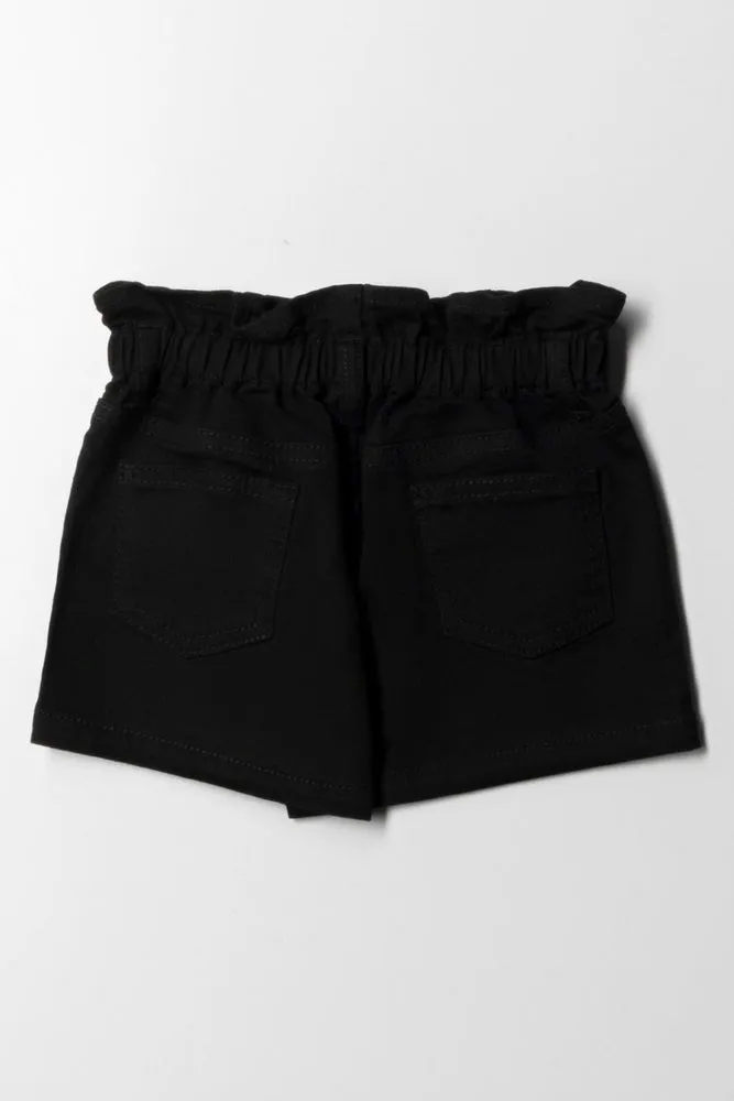 Hello Kitty Denim Short Black