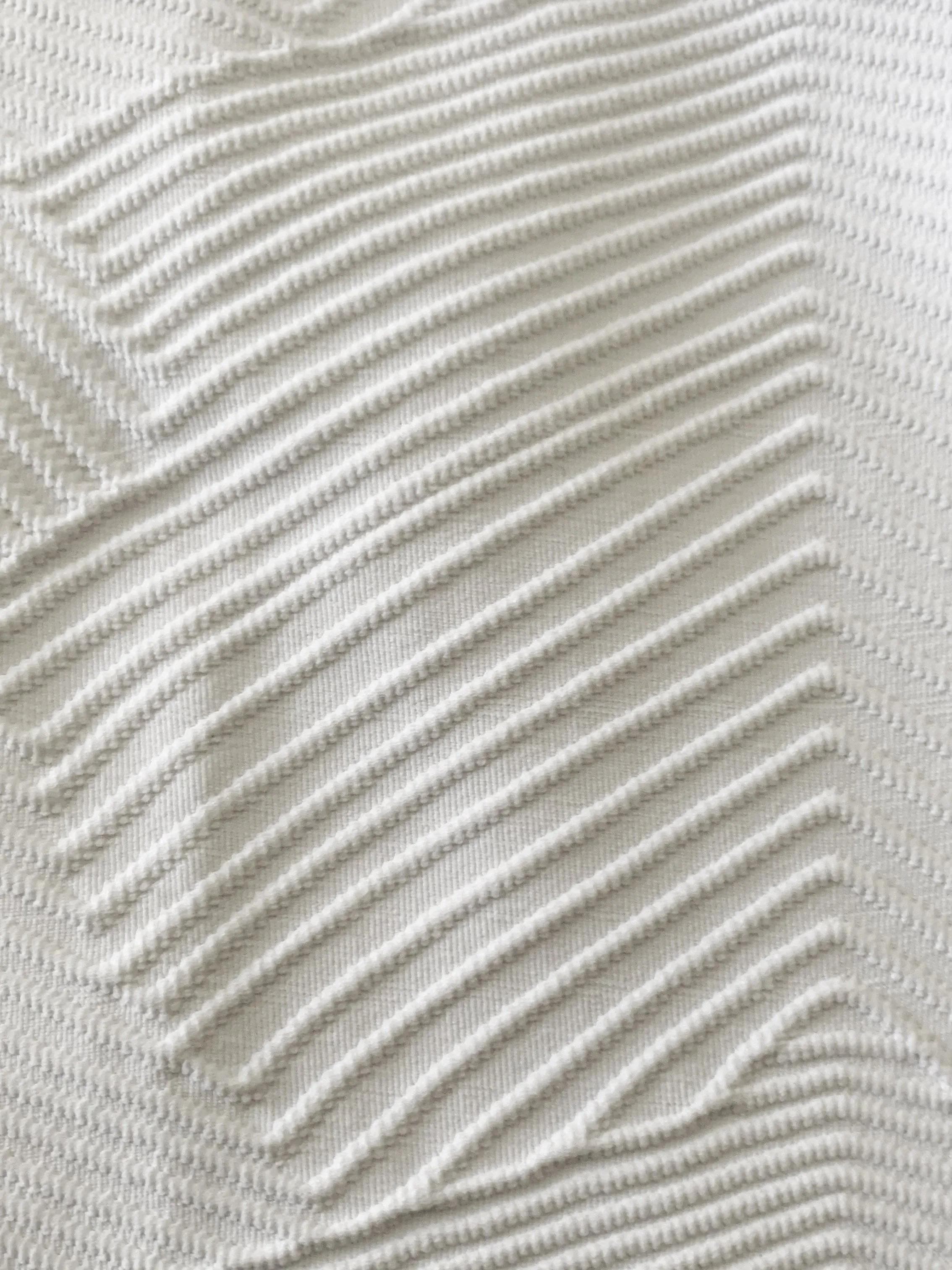 HI-Rise Leggings - White Ridges Pattern