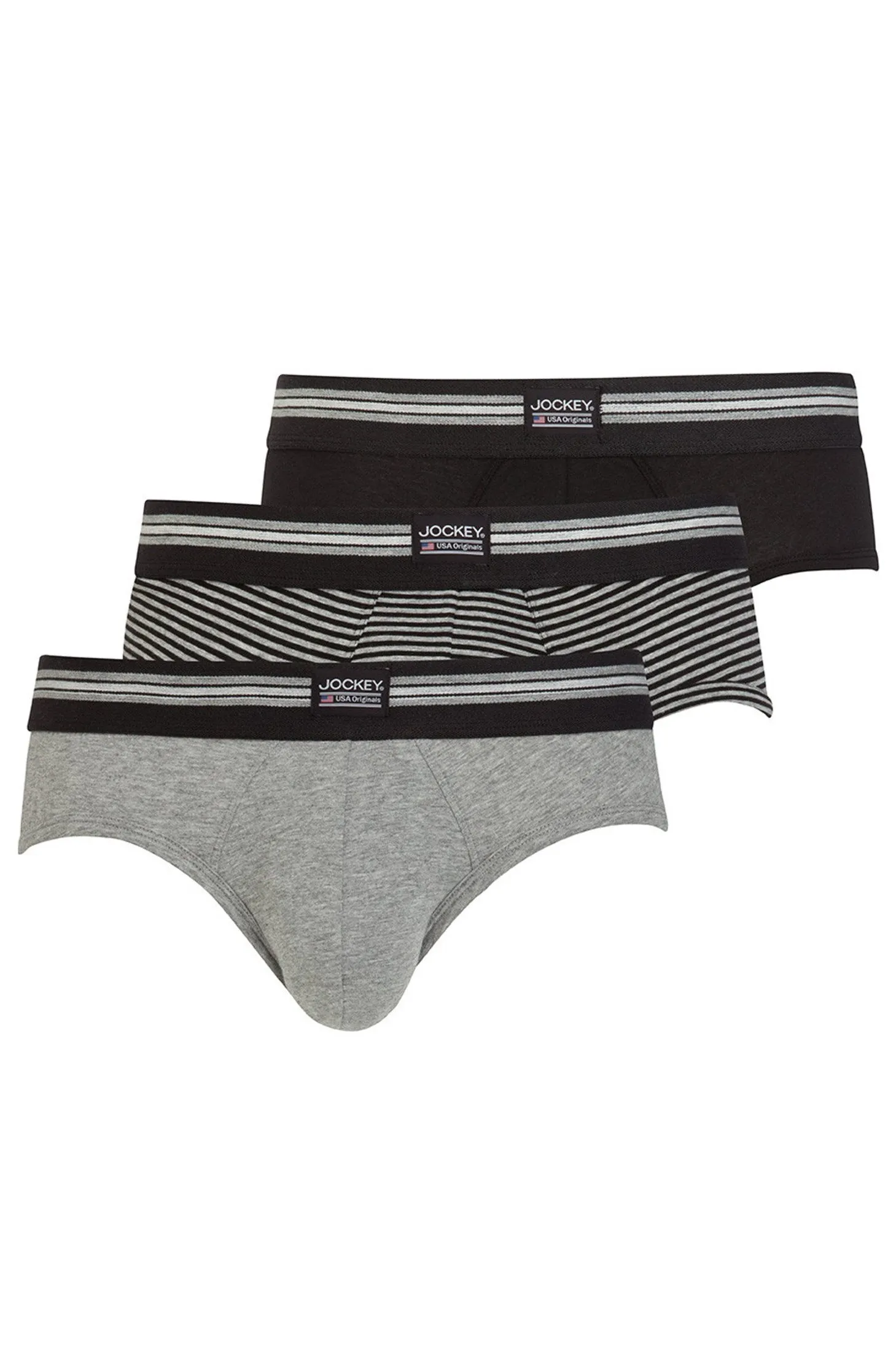 Jockey® Cotton Stretch Brief 3-Pack
