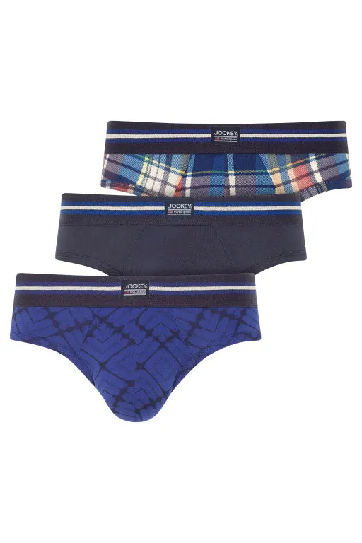 Jockey® Cotton Stretch Brief 3-Pack
