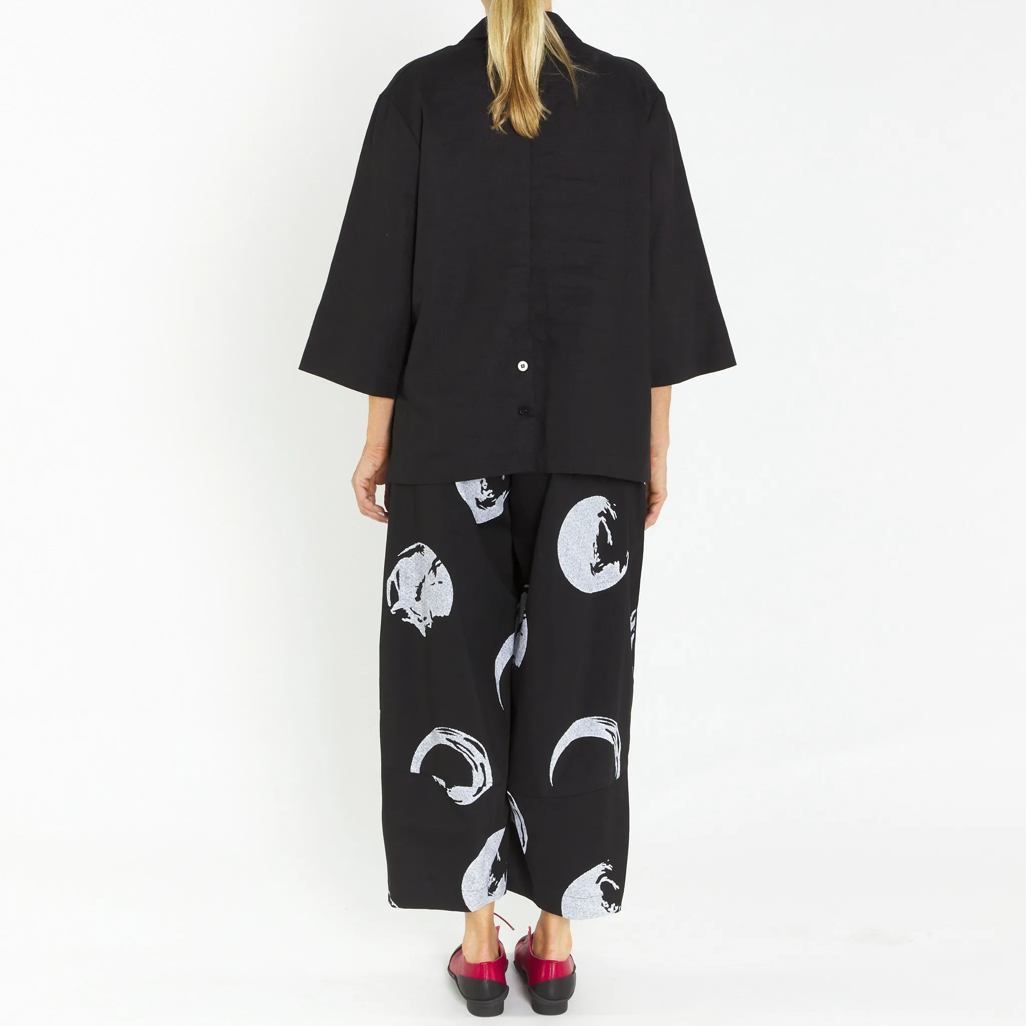 Lucy Black Linen Jacket