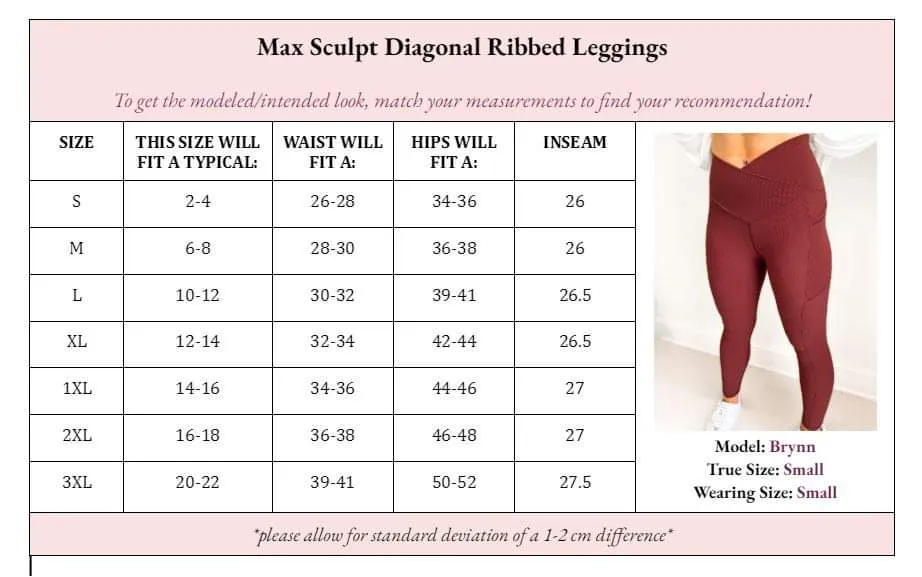Max Sculpt Leggings - Black