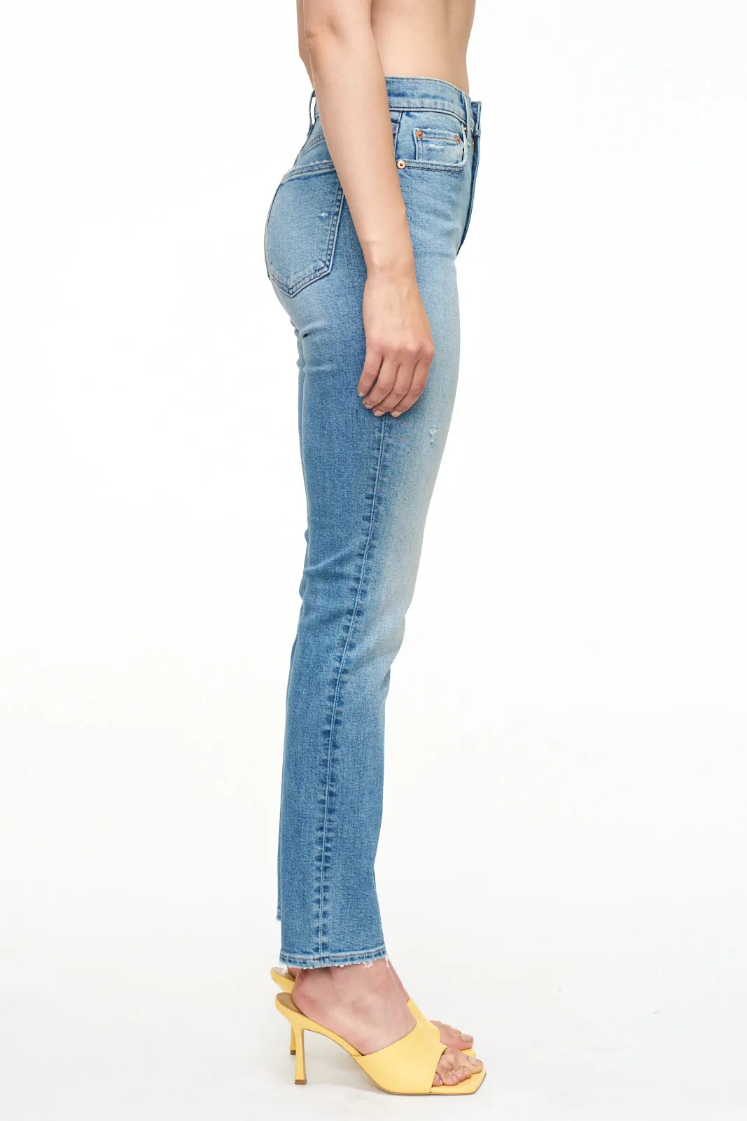 Monroe High Rise Cigarette Jean - Hula Vintage