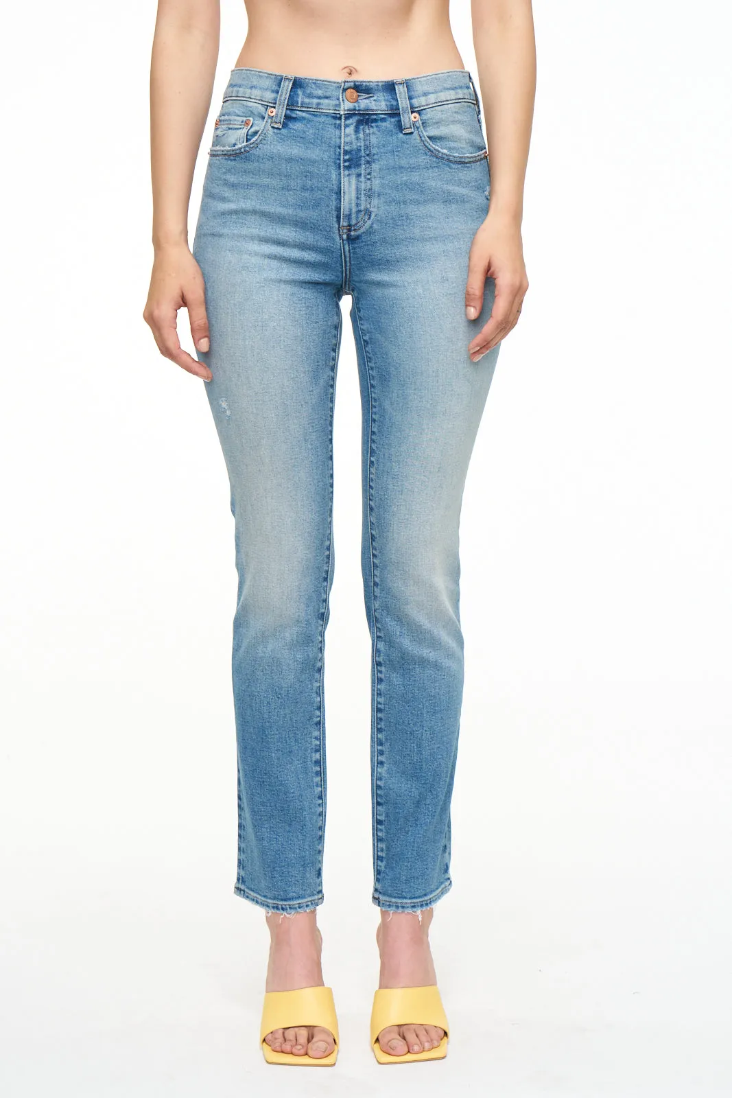 Monroe High Rise Cigarette Jean - Hula Vintage