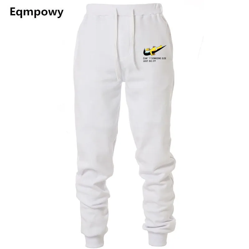 New Jogger JUST BREAK IT Pants Men Fitness Bodybuilding Gyms Pants For Runners Man Workout sportswear Sweatpants Sweat Trousers