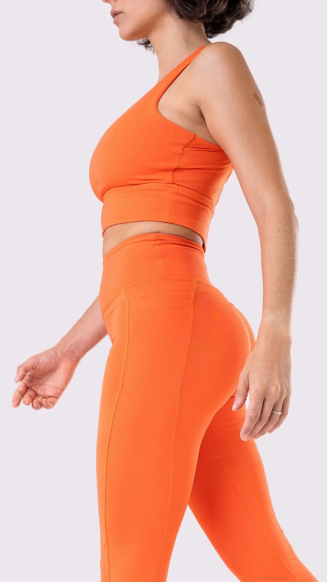Orange Level Up Legging