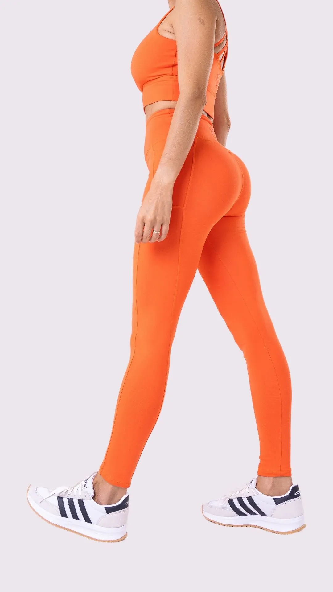 Orange Level Up Legging