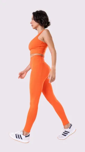 Orange Level Up Legging