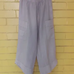 PUROLINO ROSE COLOURED LINEN PANT
