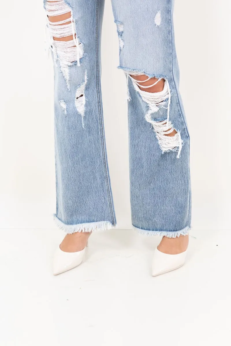 Sage High Rise Wide Leg (Hybrid Fabric)