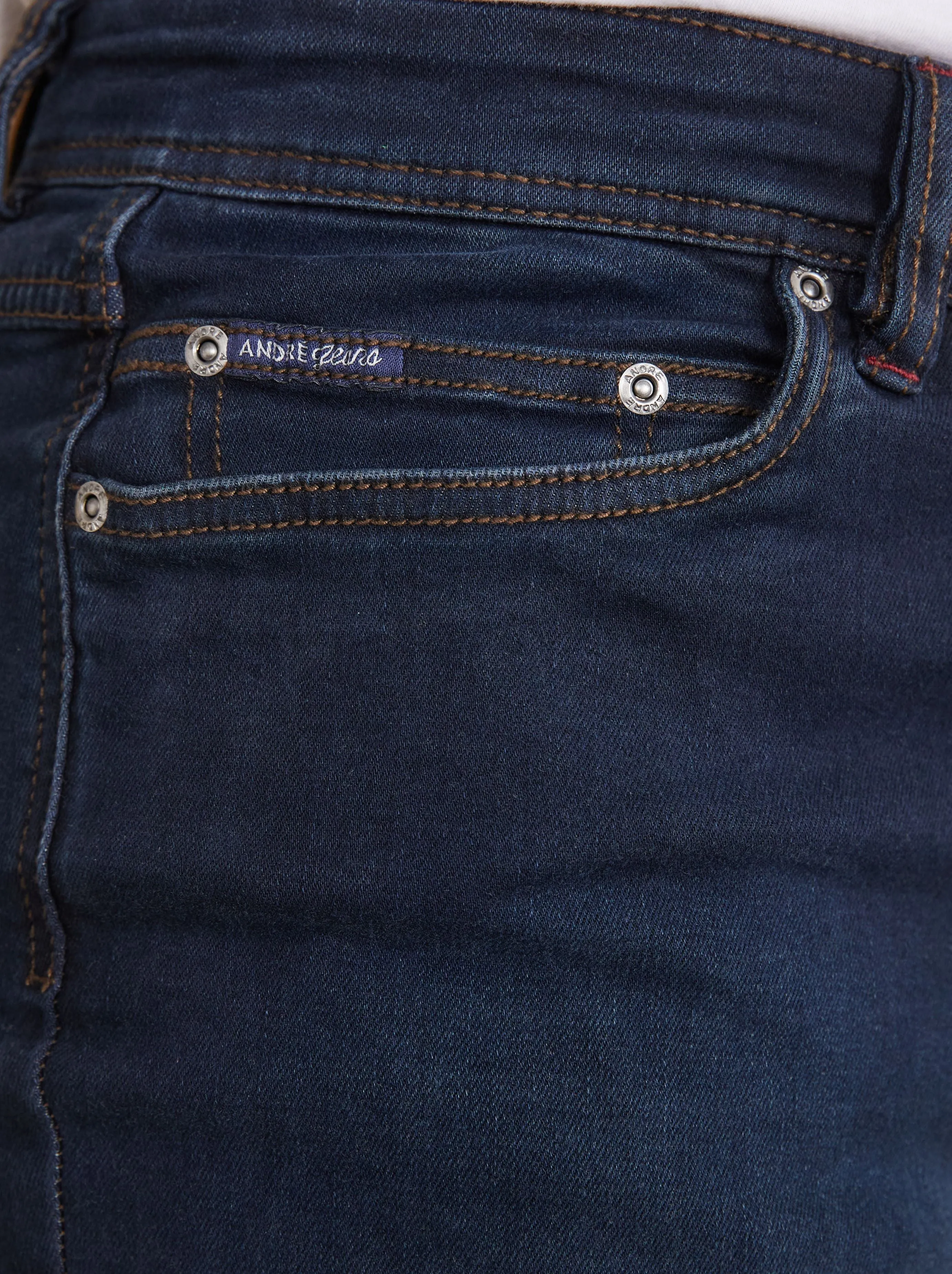 Sanchez Blue-Black Worn Look