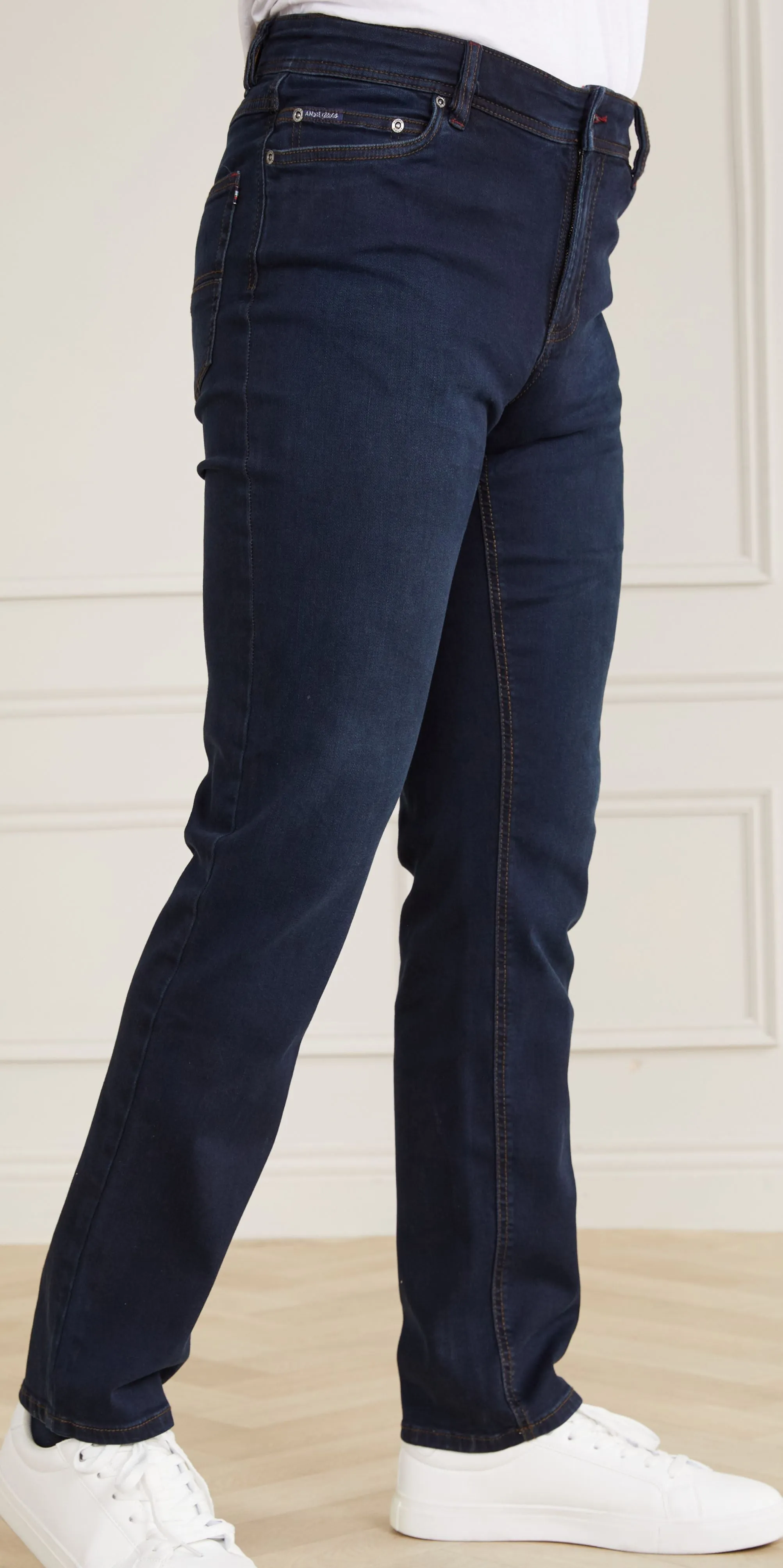 Sanchez Blue-Black Worn Look