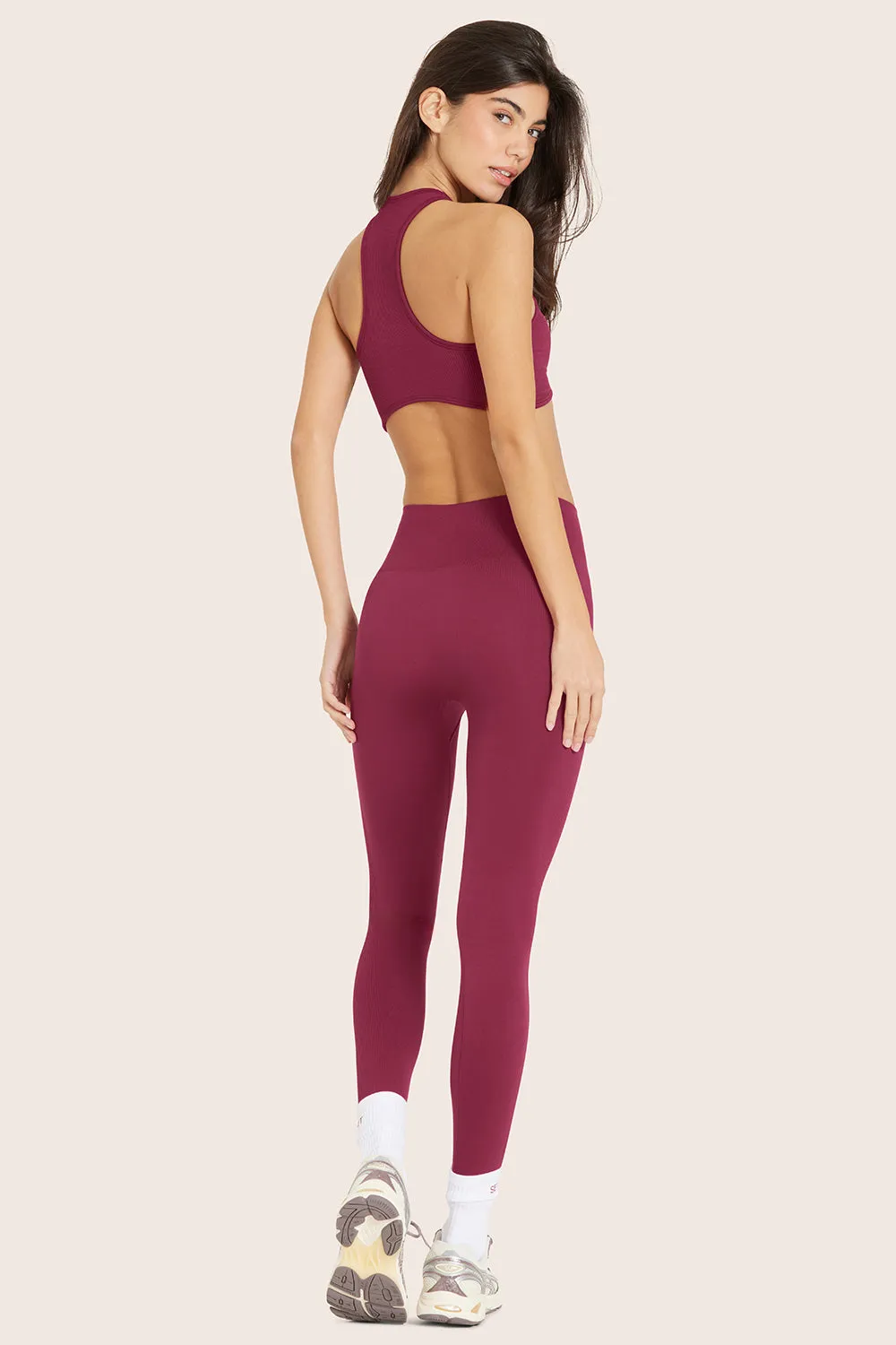 SCULPTFLEX® POWER LEGGINGS - WILDBERRY