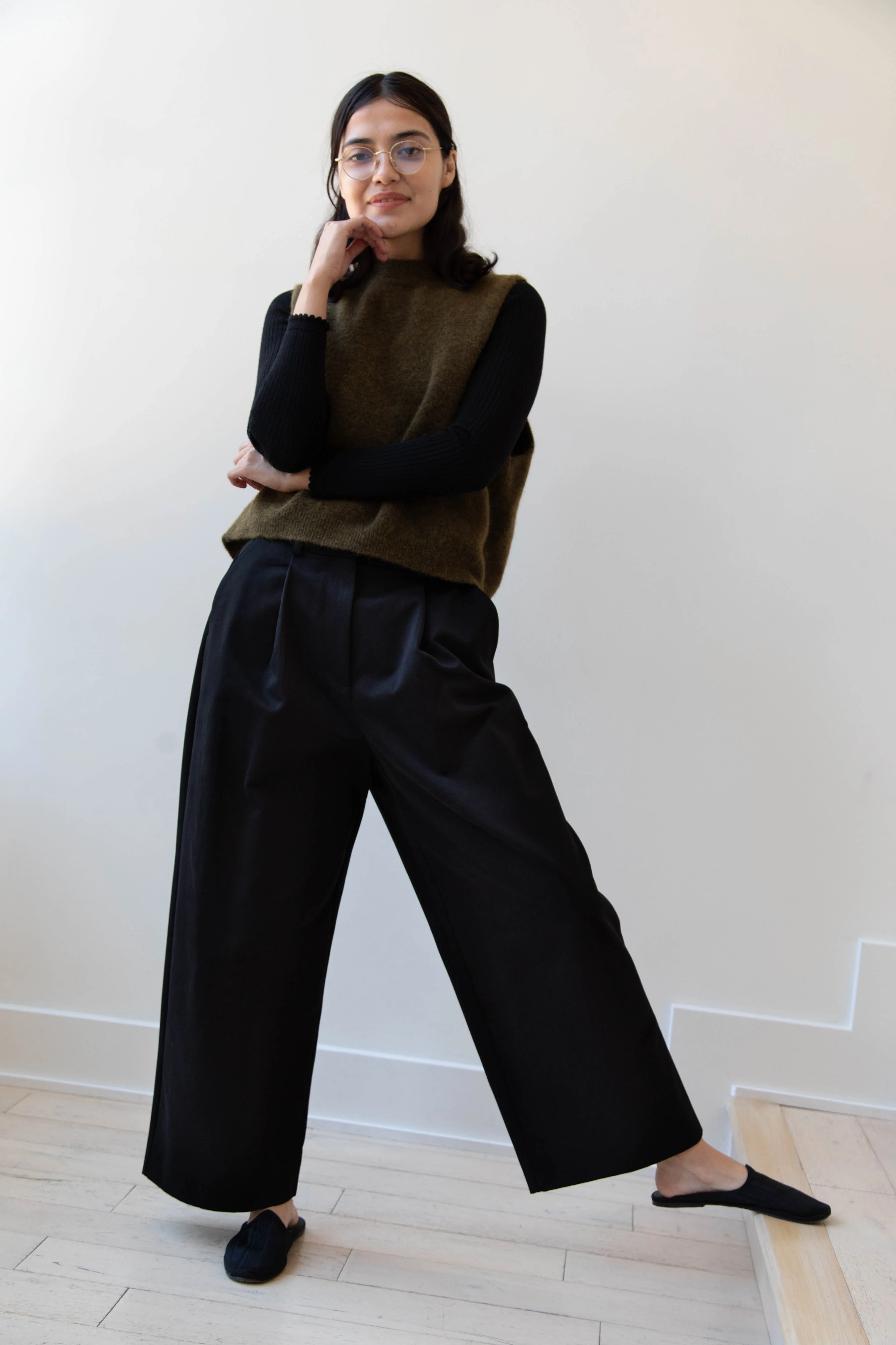 Skall | Bob Trouser in Black