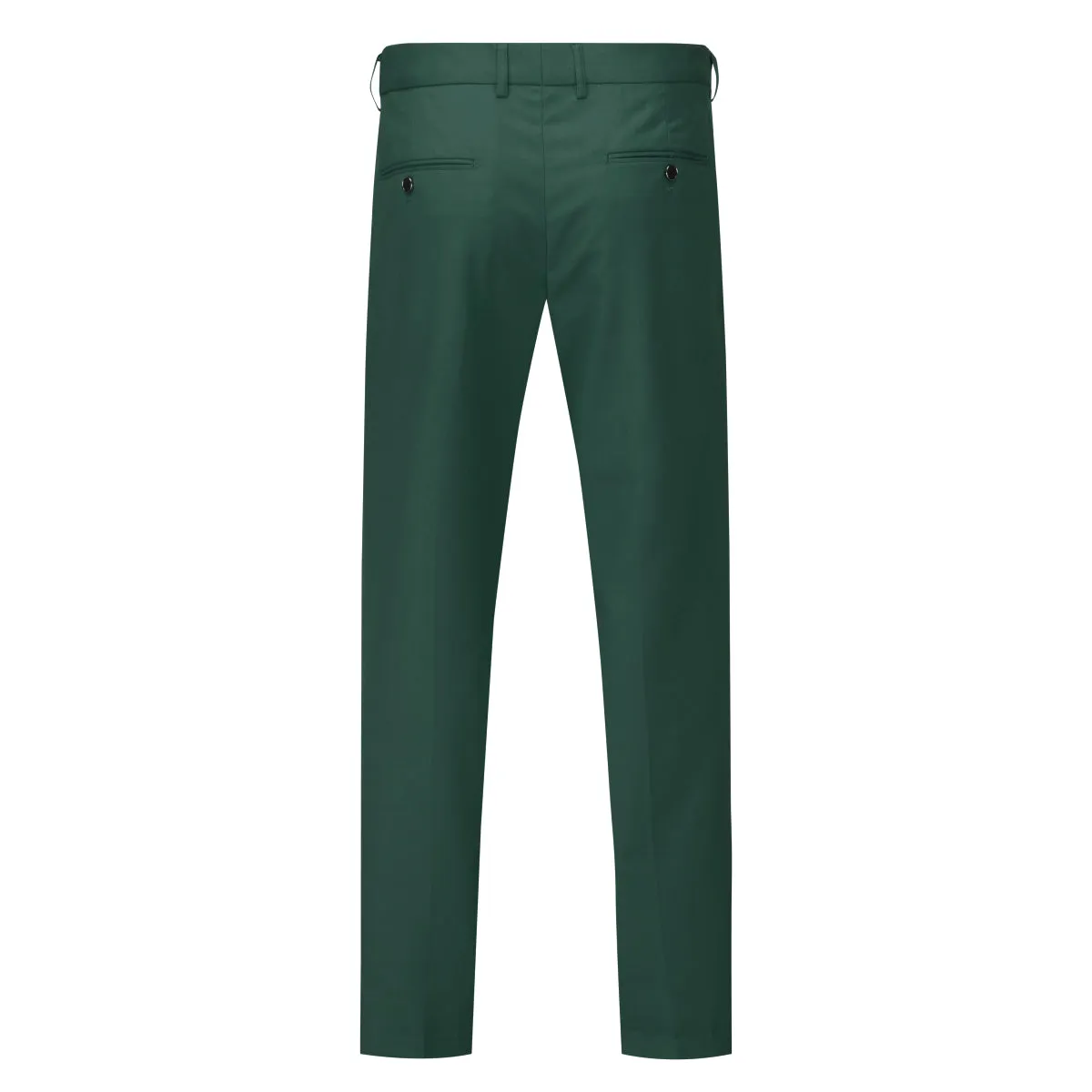 Slim Fit One Button Casual Green 3-Piece Suit