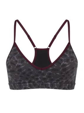 Snow Leopard Andie Bra