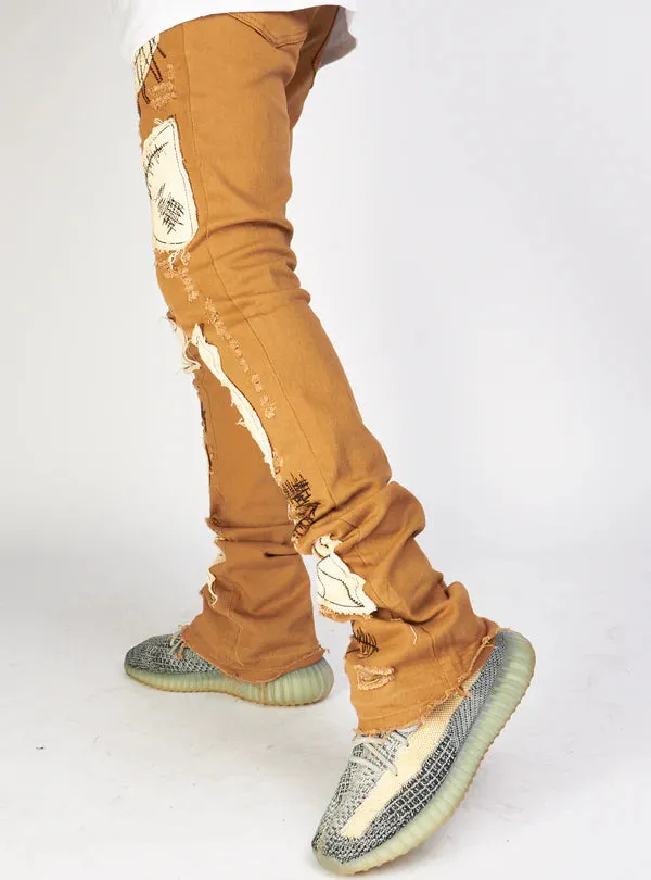 Stacked Rip & Repair Patches - Khaki - M5848T