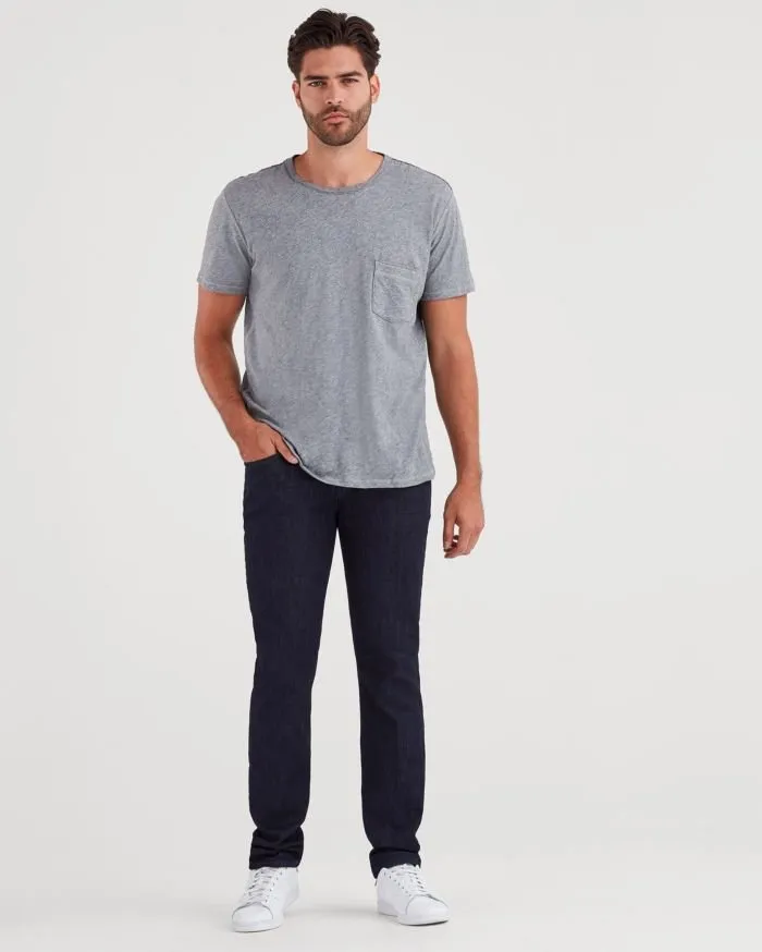 Straight Tapered Leg Luxe Performance In ANXB Jeans